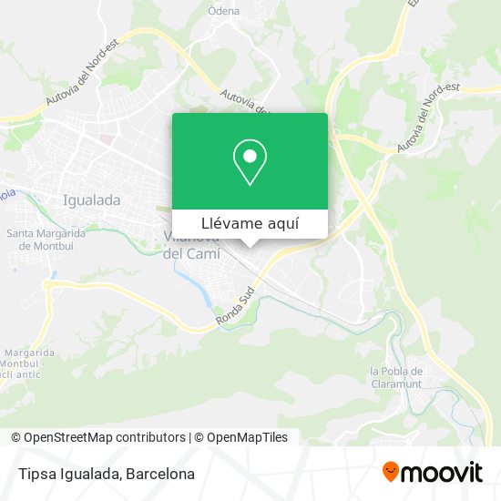 Mapa Tipsa Igualada