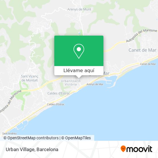 Mapa Urban Village