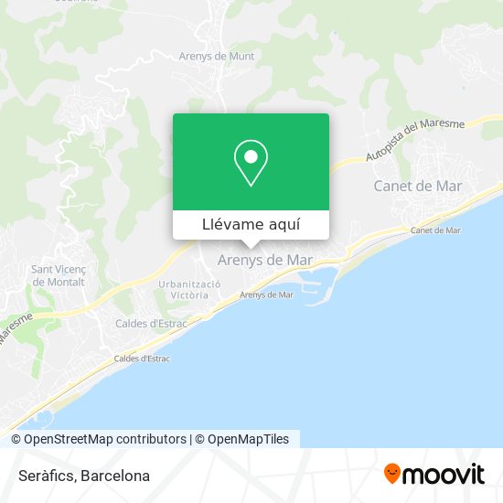 Mapa Seràfics