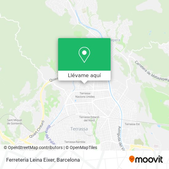 Mapa Ferreteria Leina Eixer