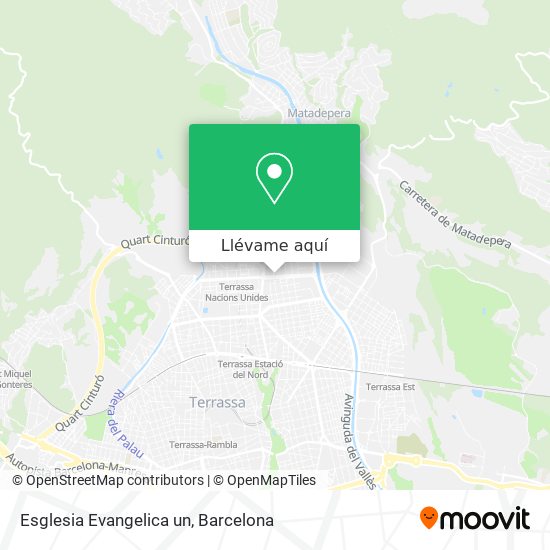 Mapa Esglesia Evangelica un