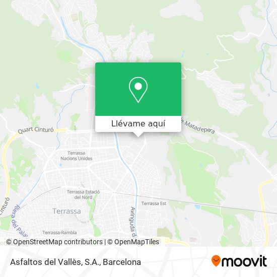 Mapa Asfaltos del Vallès, S.A.