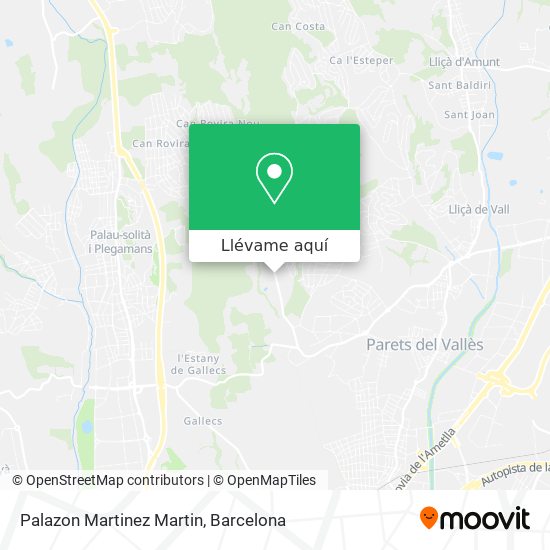Mapa Palazon Martinez Martin