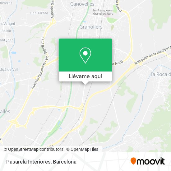 Mapa Pasarela Interiores
