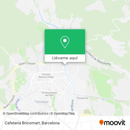 Mapa Cafeteria Bricomart