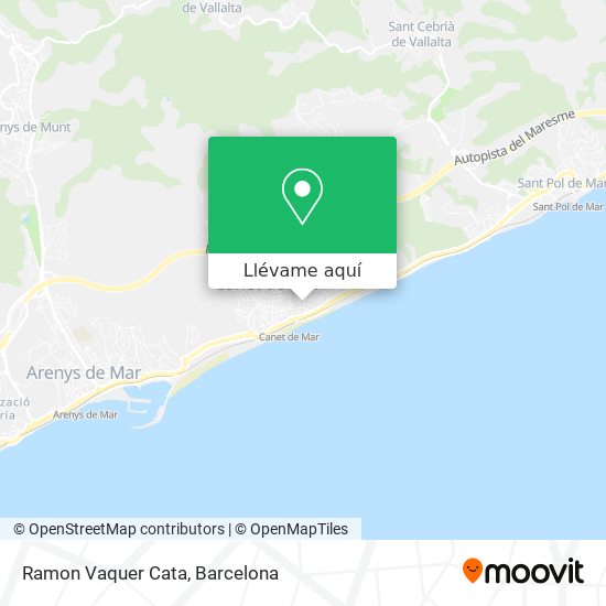 Mapa Ramon Vaquer Cata