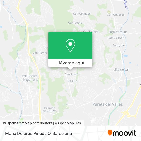 Mapa Maria Dolores Pineda O