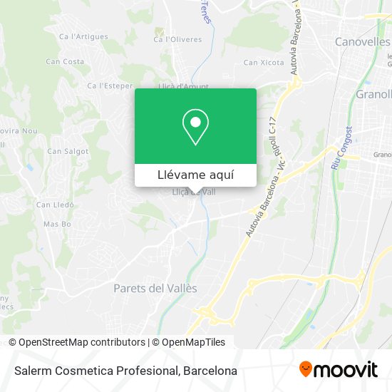Mapa Salerm Cosmetica Profesional