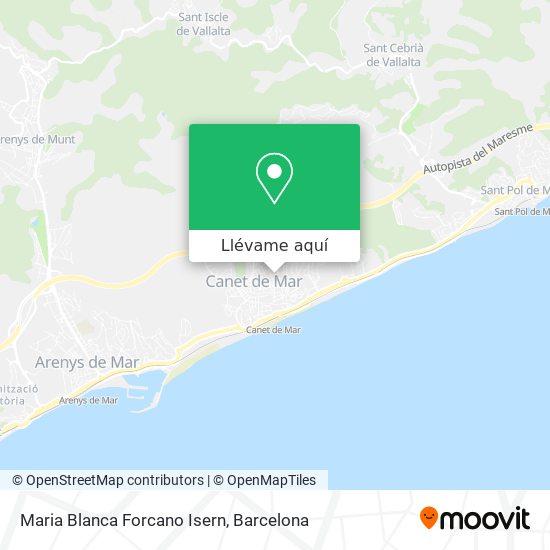 Mapa Maria Blanca Forcano Isern