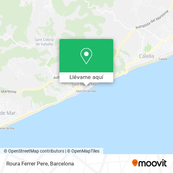 Mapa Roura Ferrer Pere