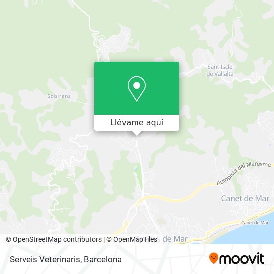 Mapa Serveis Veterinaris