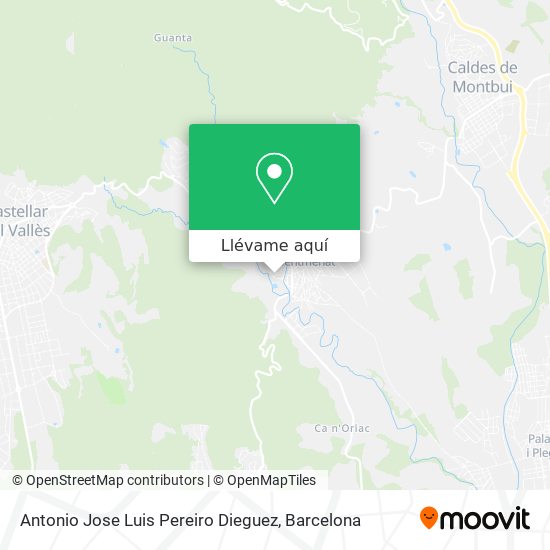 Mapa Antonio Jose Luis Pereiro Dieguez