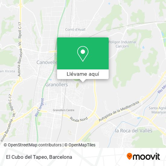 Mapa El Cubo del Tapeo