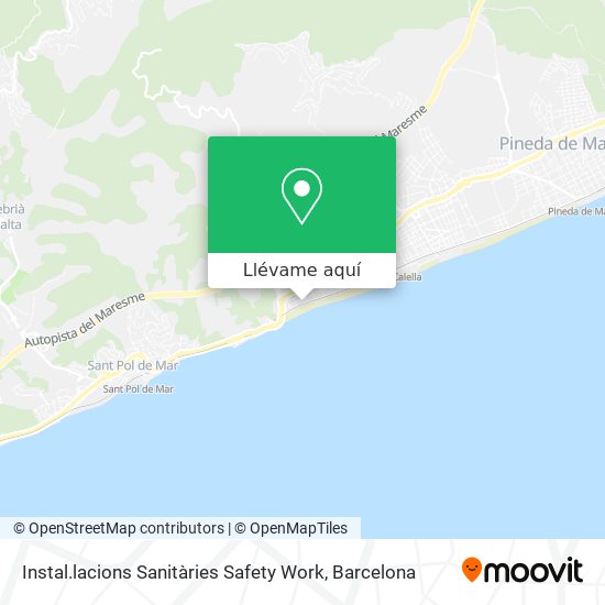 Mapa Instal.lacions Sanitàries Safety Work