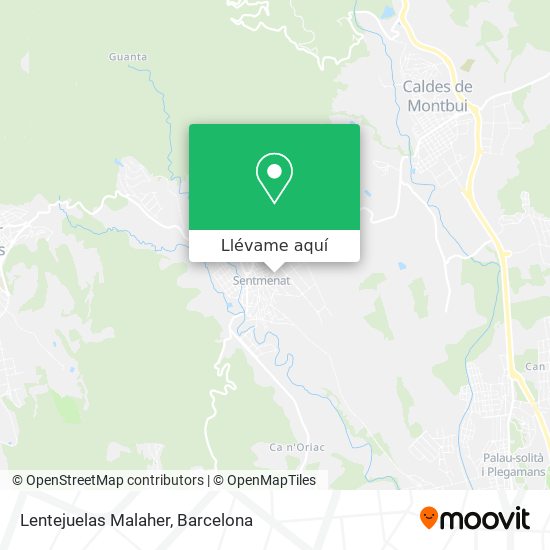 Mapa Lentejuelas Malaher