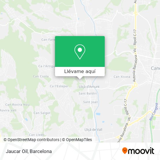 Mapa Jaucar Oil