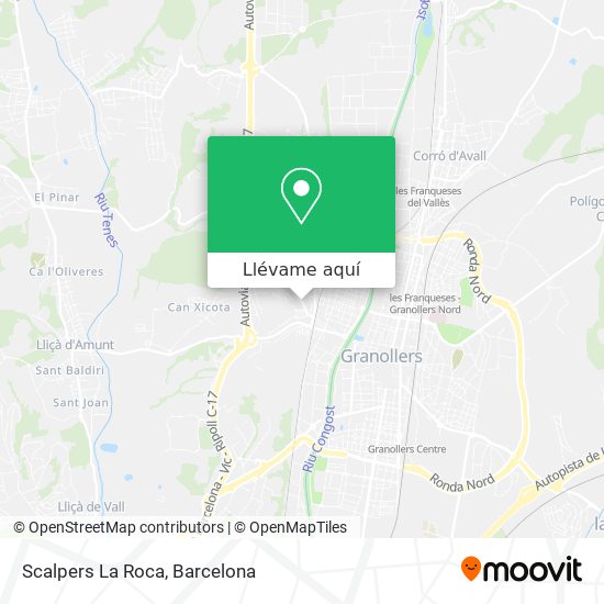 Mapa Scalpers La Roca