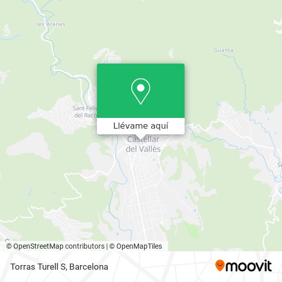 Mapa Torras Turell S