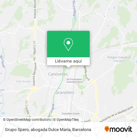 Mapa Grupo Spero, abogada Dulce María