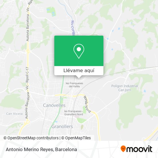 Mapa Antonio Merino Reyes