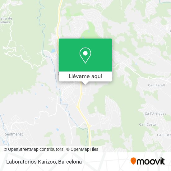 Mapa Laboratorios Karizoo