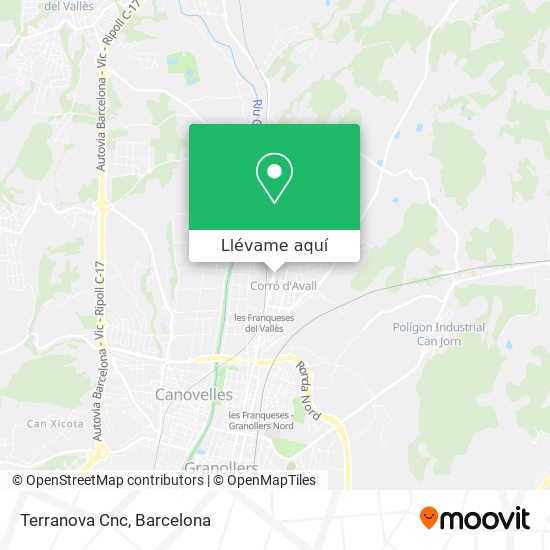 Mapa Terranova Cnc