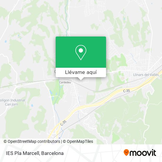 Mapa IES Pla Marcell