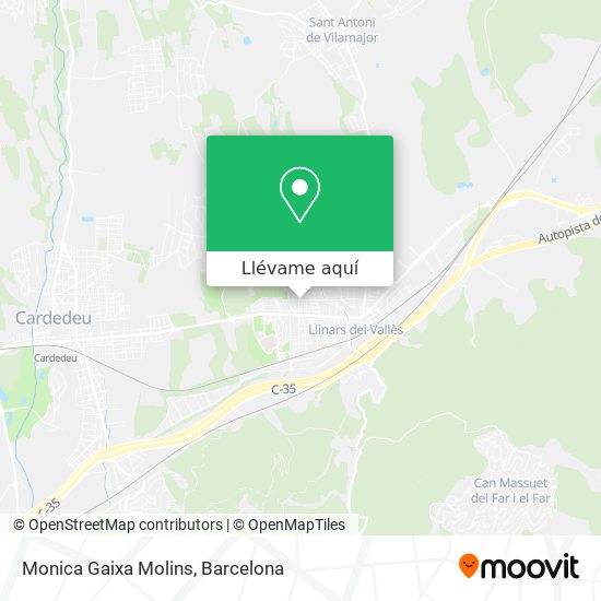 Mapa Monica Gaixa Molins