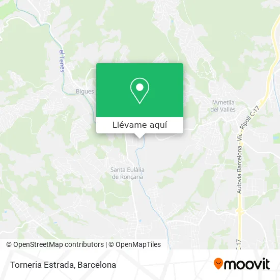 Mapa Torneria Estrada