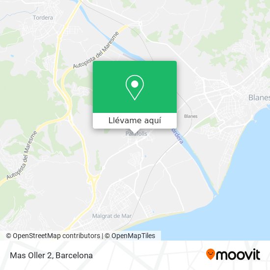 Mapa Mas Oller 2