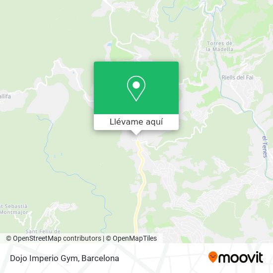Mapa Dojo Imperio Gym