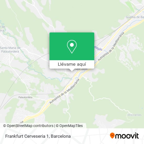 Mapa Frankfurt Cerveseria 1