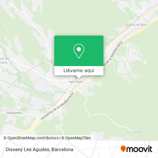 Mapa Disseny Les Agudes