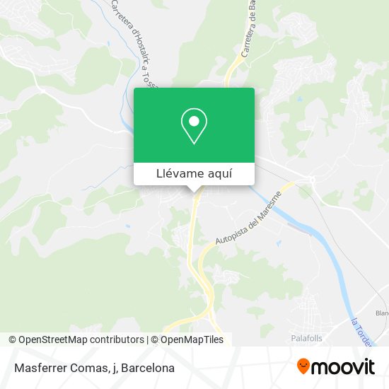 Mapa Masferrer Comas, j