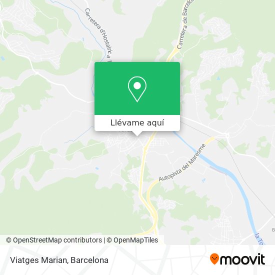 Mapa Viatges Marian