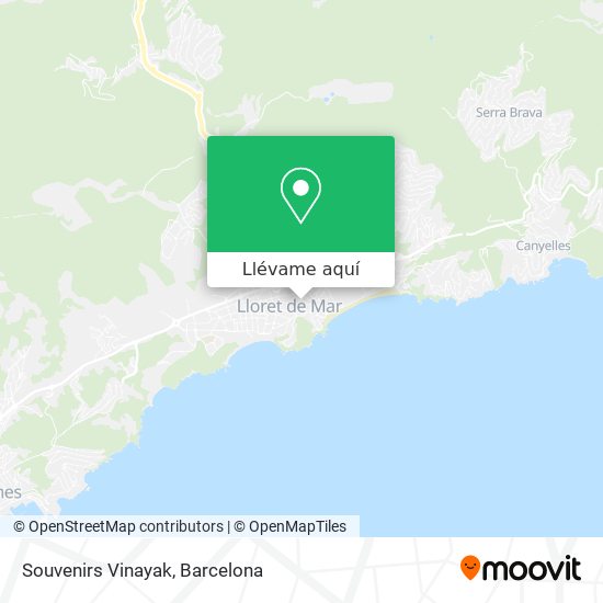 Mapa Souvenirs Vinayak