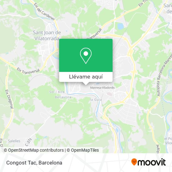 Mapa Congost Tac