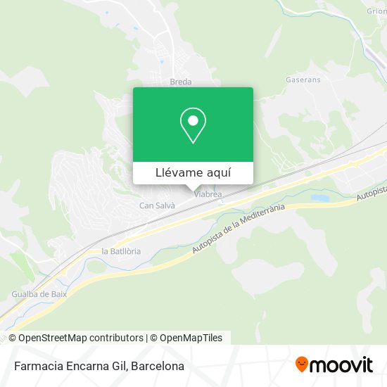 Mapa Farmacia Encarna Gil