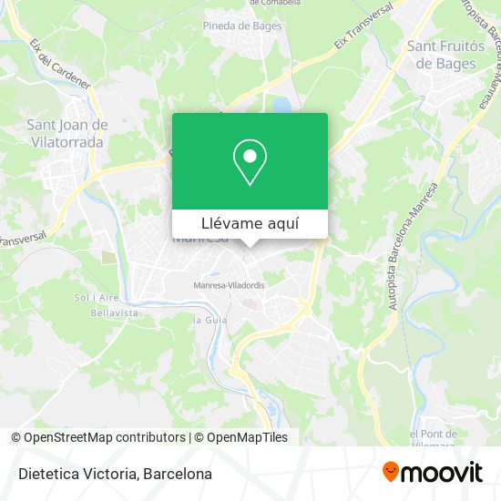 Mapa Dietetica Victoria