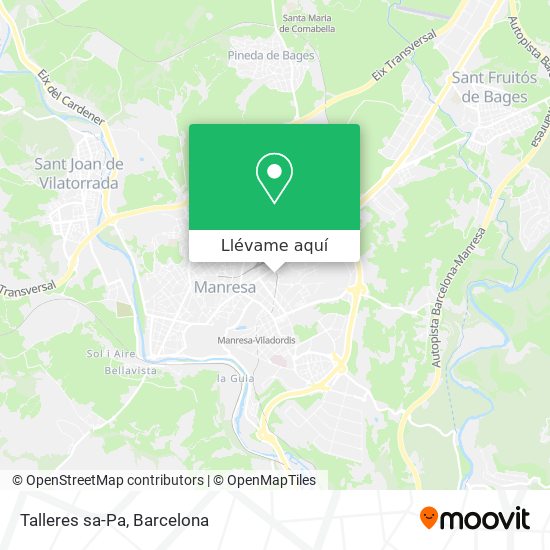 Mapa Talleres sa-Pa