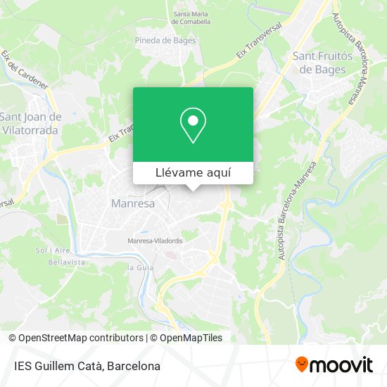 Mapa IES Guillem Catà