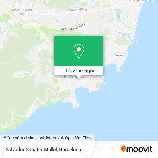 Mapa Salvador Sabater Mallol