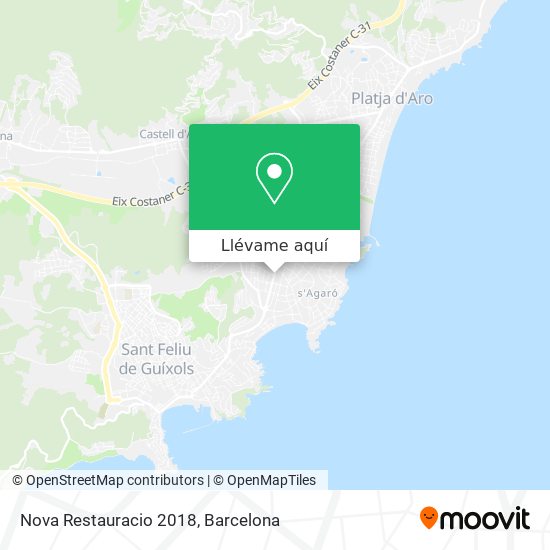 Mapa Nova Restauracio 2018