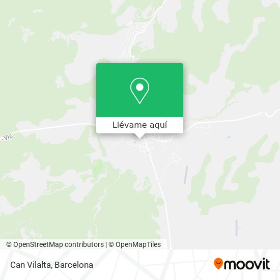 Mapa Can Vilalta