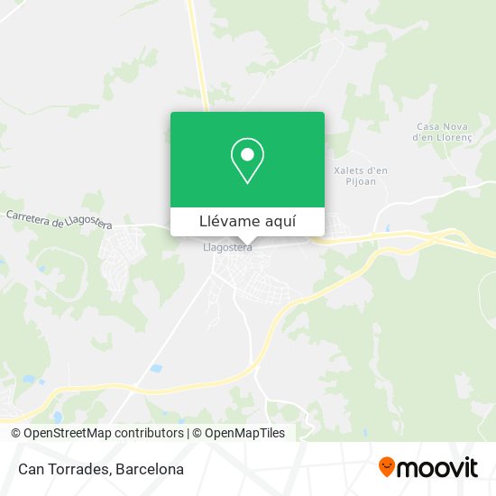 Mapa Can Torrades