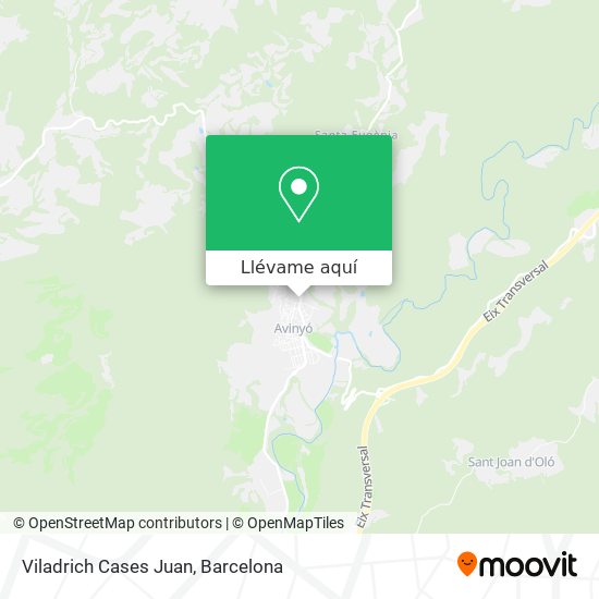 Mapa Viladrich Cases Juan