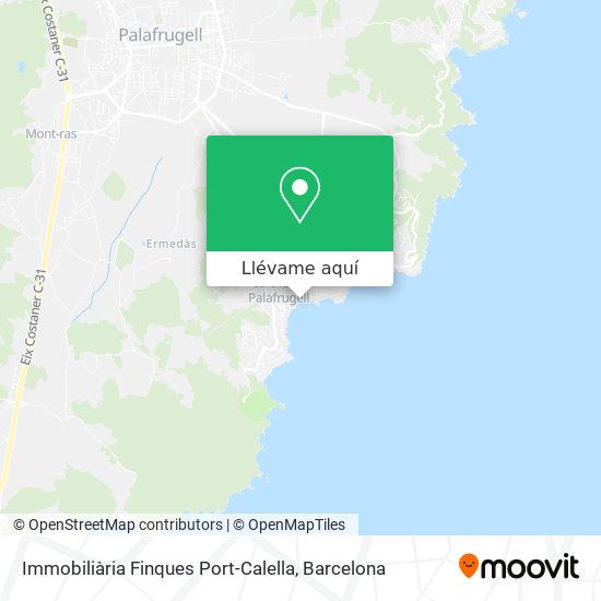 Mapa Immobiliària Finques Port-Calella