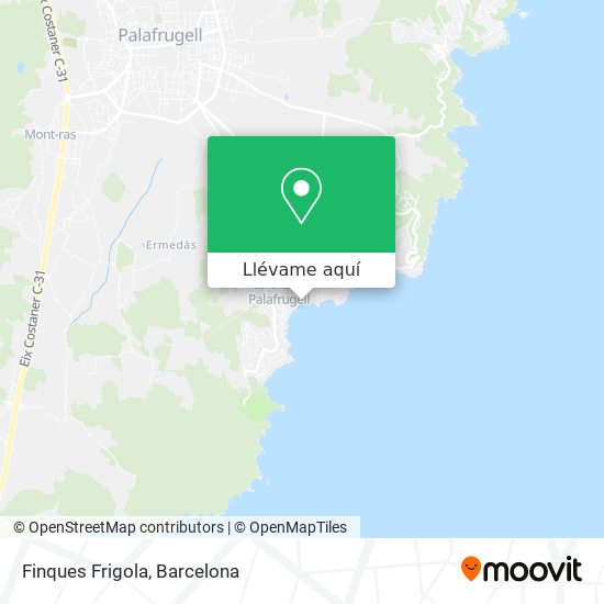 Mapa Finques Frigola