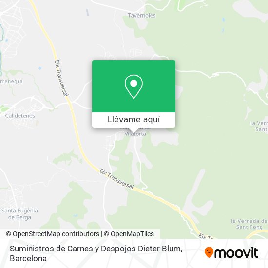 Mapa Suministros de Carnes y Despojos Dieter Blum