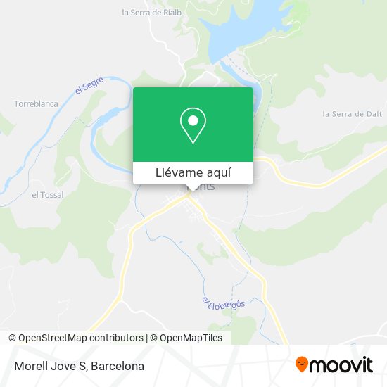 Mapa Morell Jove S